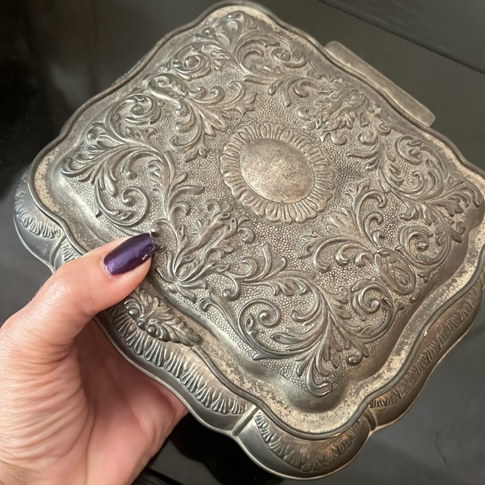 Godinger Silver Art Co. Silver Ornate Jewelry Box - Picture 7 of 15